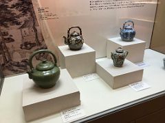 11B Display of kettles and teapots from Ming Dynasty in Flagstaff House Museum of Tea Ware in Hong Kong Park